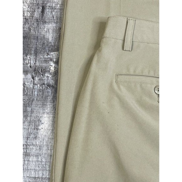 Lot 3 Footjoy Men 35 x 30 Stretch Golf Pants Beige Water Wind Resistant Flex FJ - Picture 4 of 11